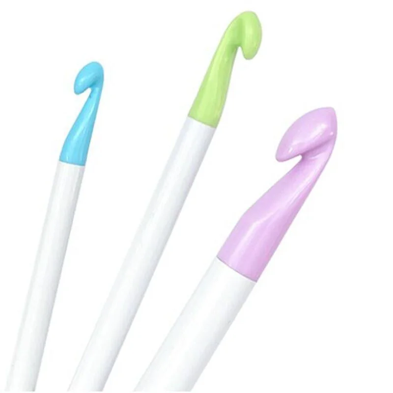 JUMBO CROCHET HOOKS TAPERED 7 SIZES — Yarns, Patterns