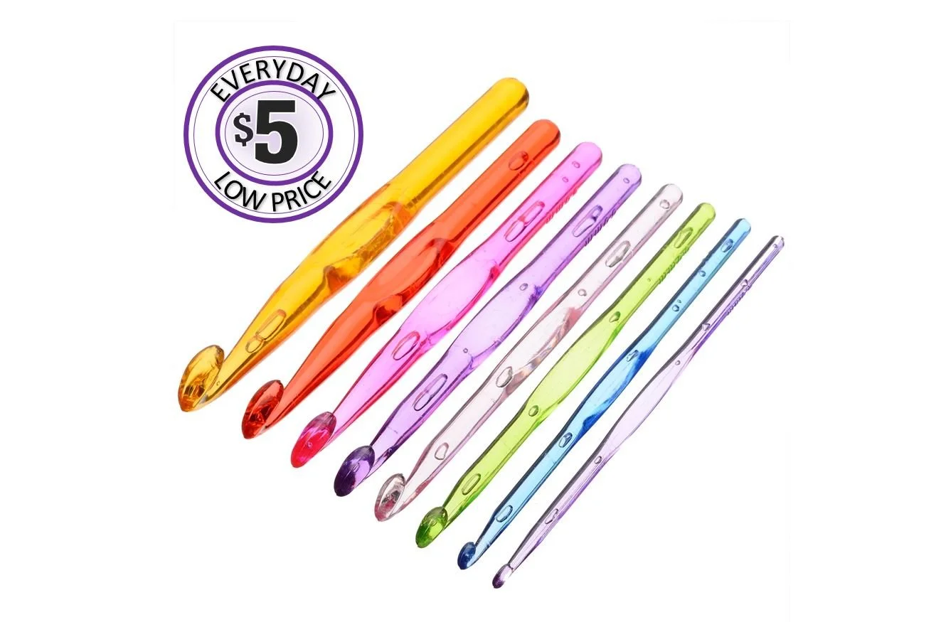 Guchet, knitting tools, crochet hook set, Crochet Hooks, yarn, crochet pattern, crocheting, started crochet hook, beginner crochet, crochet hooks case, gift for crocheter, cotton yarn 