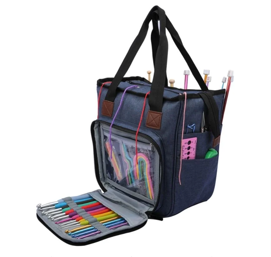 Yarn Storage Bag by GuChet Blue.JPG