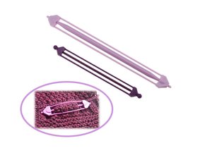 Buy Hand Crafted Fine Silver Cable Needle Stitch Holder Set - Fabulous  Knitter Gift, made to order from Jennybuttons