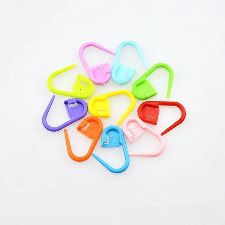 STITCH MARKERS - PLASTIC SAFETY PIN STYLE