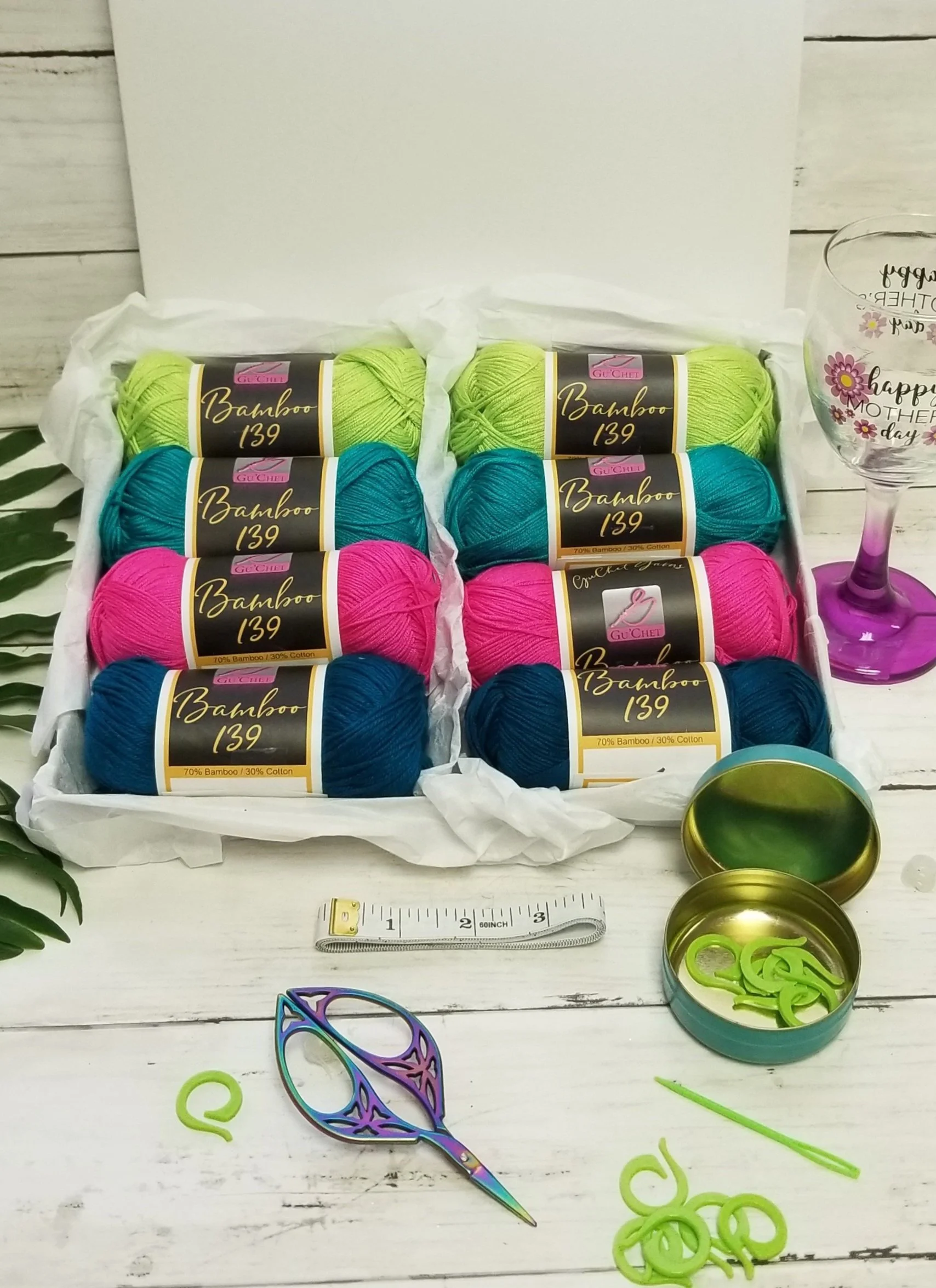 YARN GIFT SET - VIVID -  FREE SHIPPING
