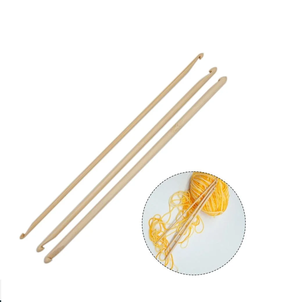 Double Ended Crochet Hooks - Light Bamboo Wood 5.JPG