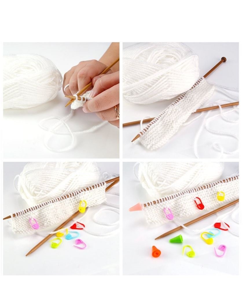 Bamboo 12 Single-point Knitting Needles, Size 7, Knitting Equipment -  Halcyon Yarn