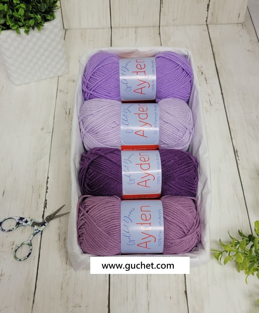 Yarn Gift Set By GuChet — YARNS, PATTERNS, ACCESSORIES