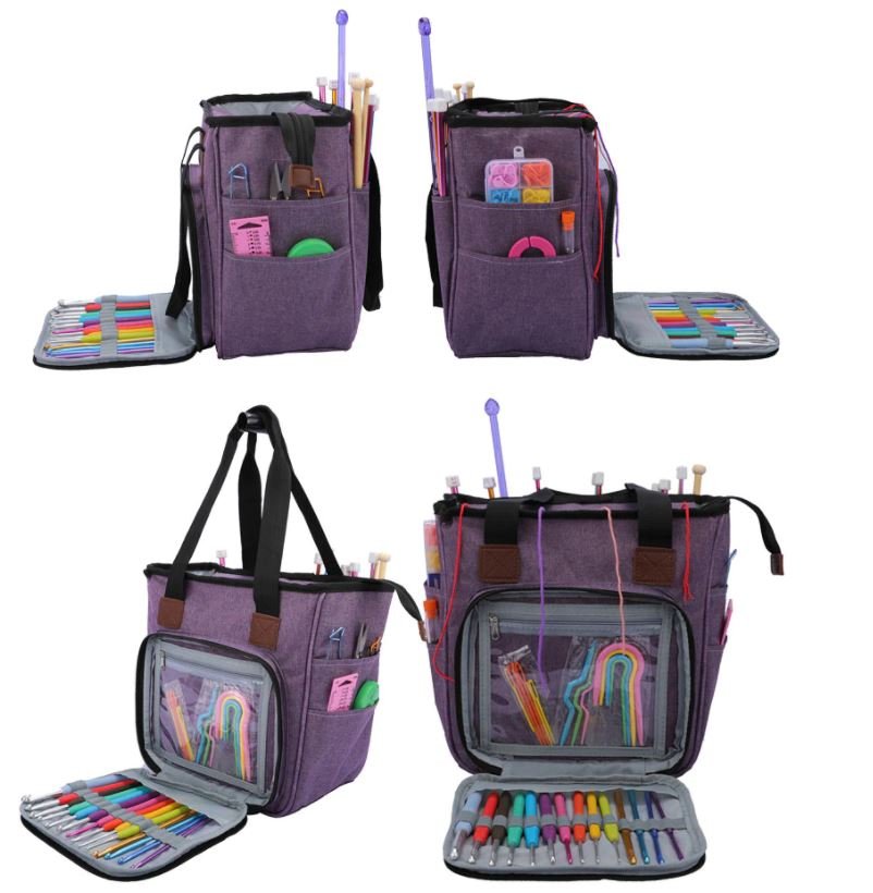 3 Yarn Storage Bag by GuChet Purple 3.JPG