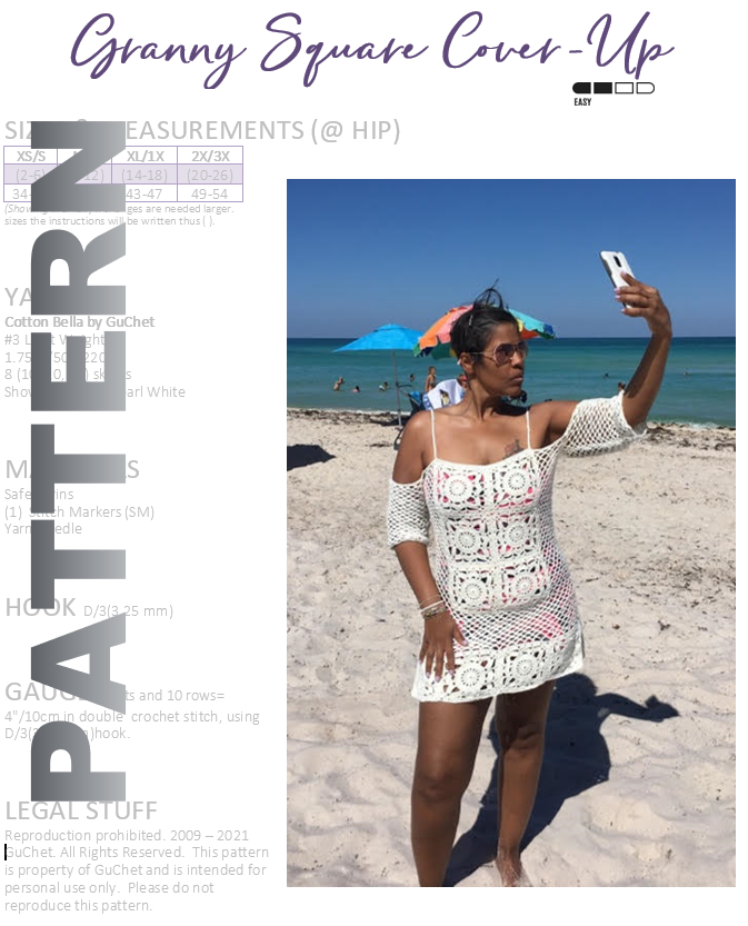 Crochet Swimsuit Cover-Up Pattern