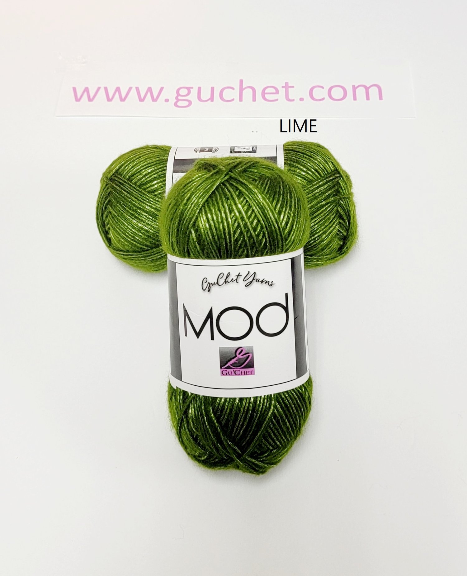 Lime Green - Yarn 1 mm