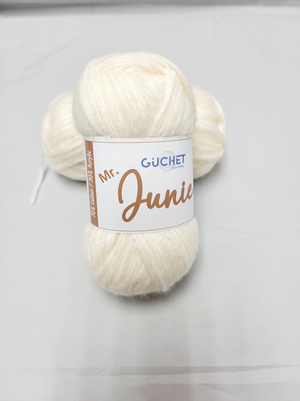 COTTON/ACRYLIC YARN #5 WEIGHT - MR. JUNIE —  - Yarns, Patterns  and Accessories