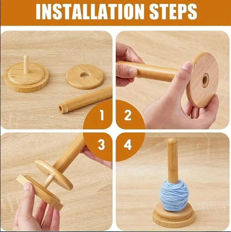 Yarn winder, yarn spinner, wood yarn umbrella, yarn turner, wood yarn winder, wood yarn swift, skein winder, yarn winder machine, tabletop winder, wool winder, spinning winder, spinning  machin (Copy)