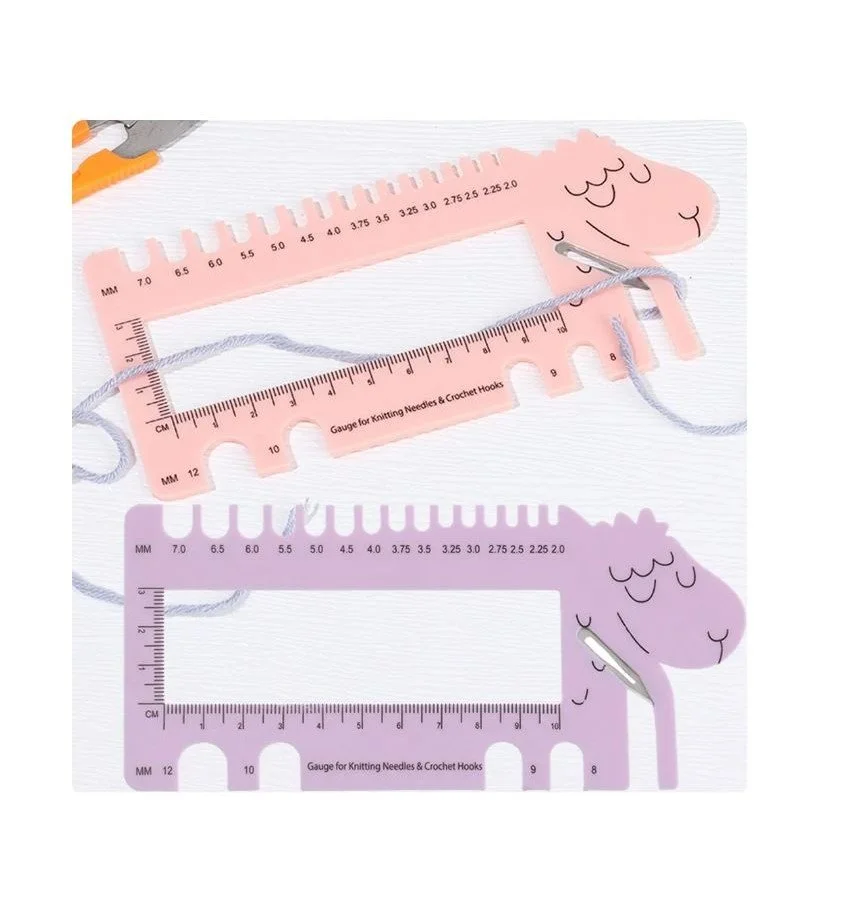 NEEDLE & HOOK GAUGE RULER - LAMBS — GuChet.com