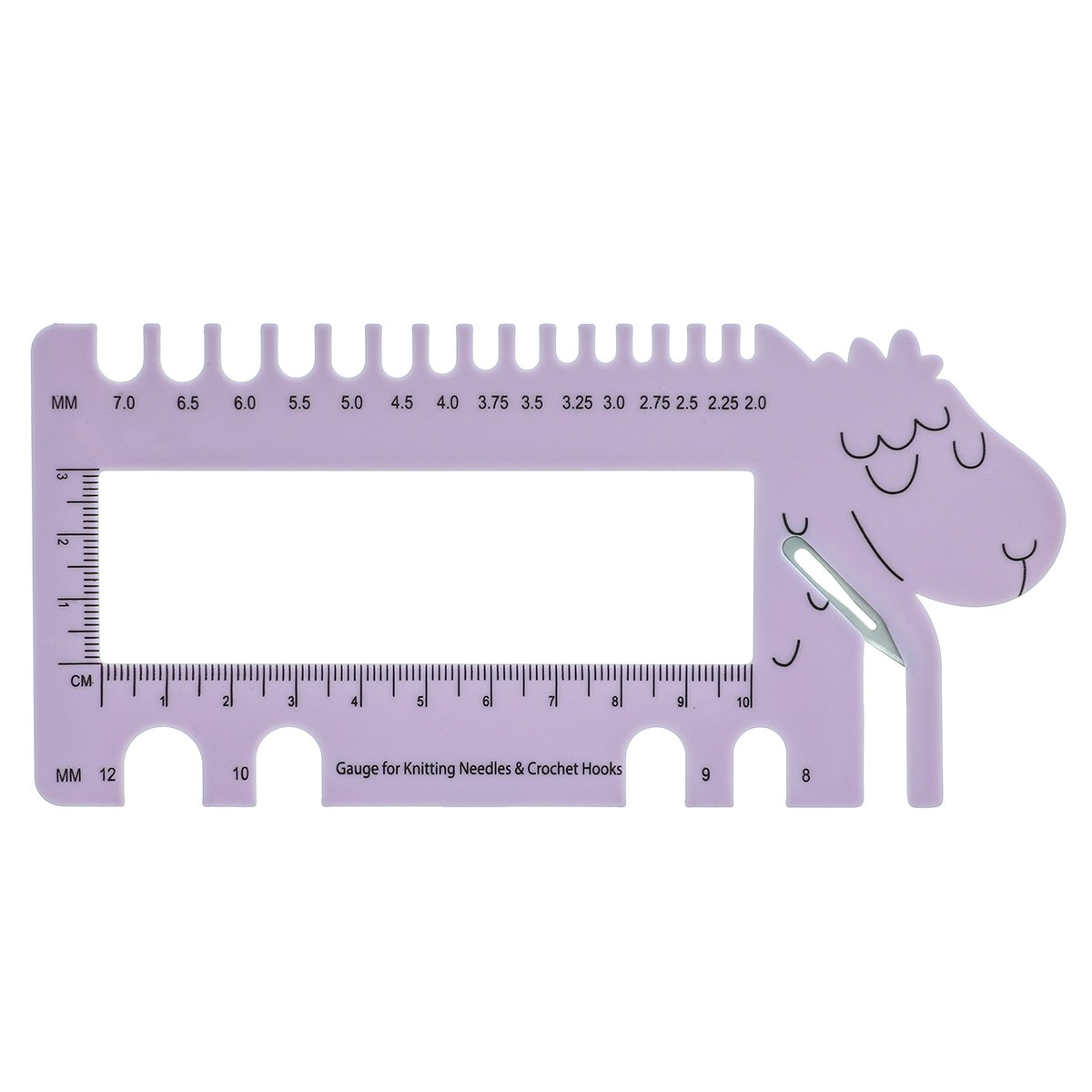 NEEDLE & HOOK GAUGE RULER - LAMBS — GuChet.com