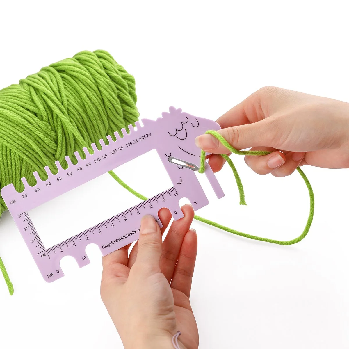 NEEDLE & HOOK GAUGE RULER - LAMBS — GuChet.com