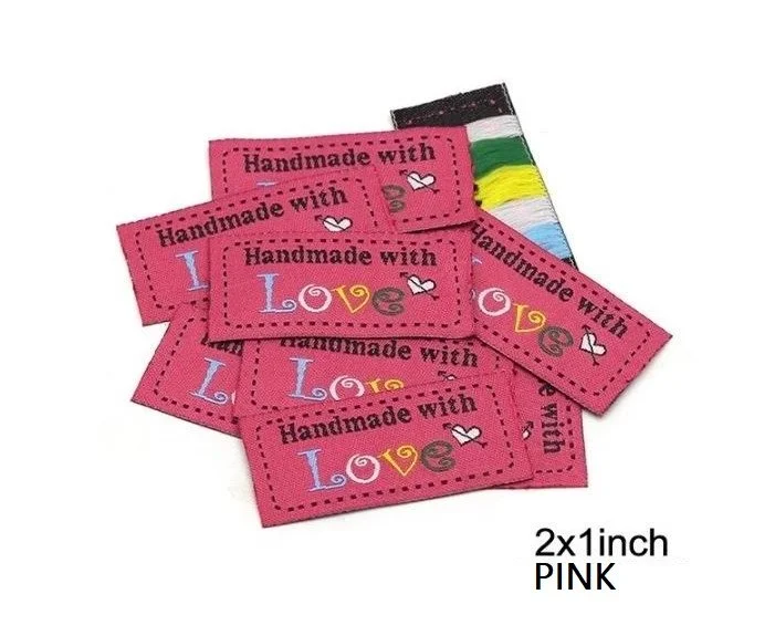 1 Handmade Fabric Label_Pink by GuChet.JPG