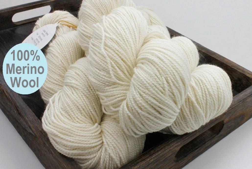 UNDYED 100% WOOL YARN - "SHEPP"