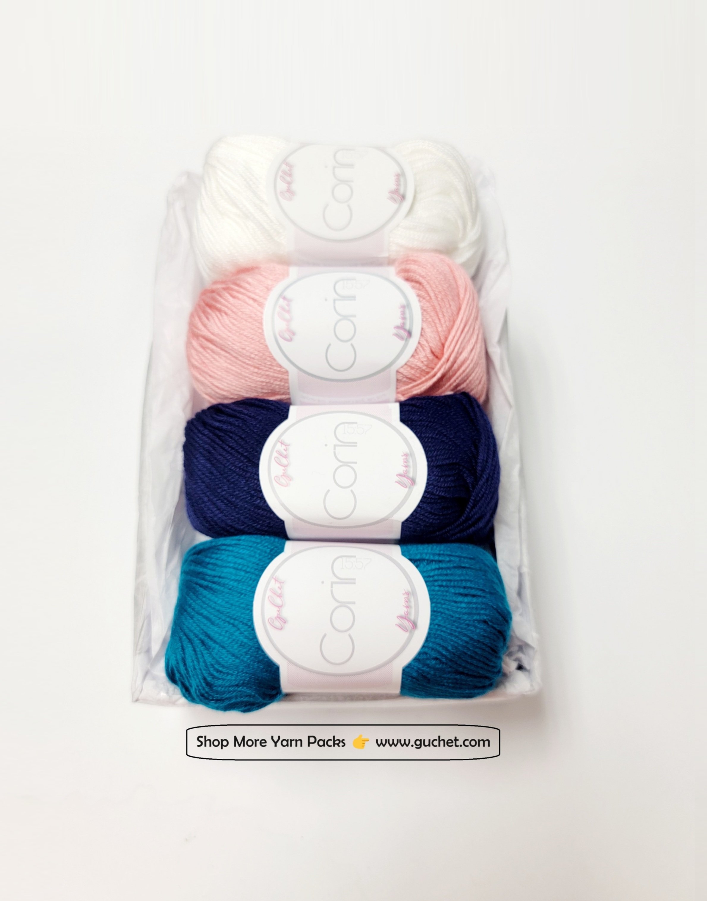 YARN PACK - SILK/CASHMERE - LIGHTHOUSE