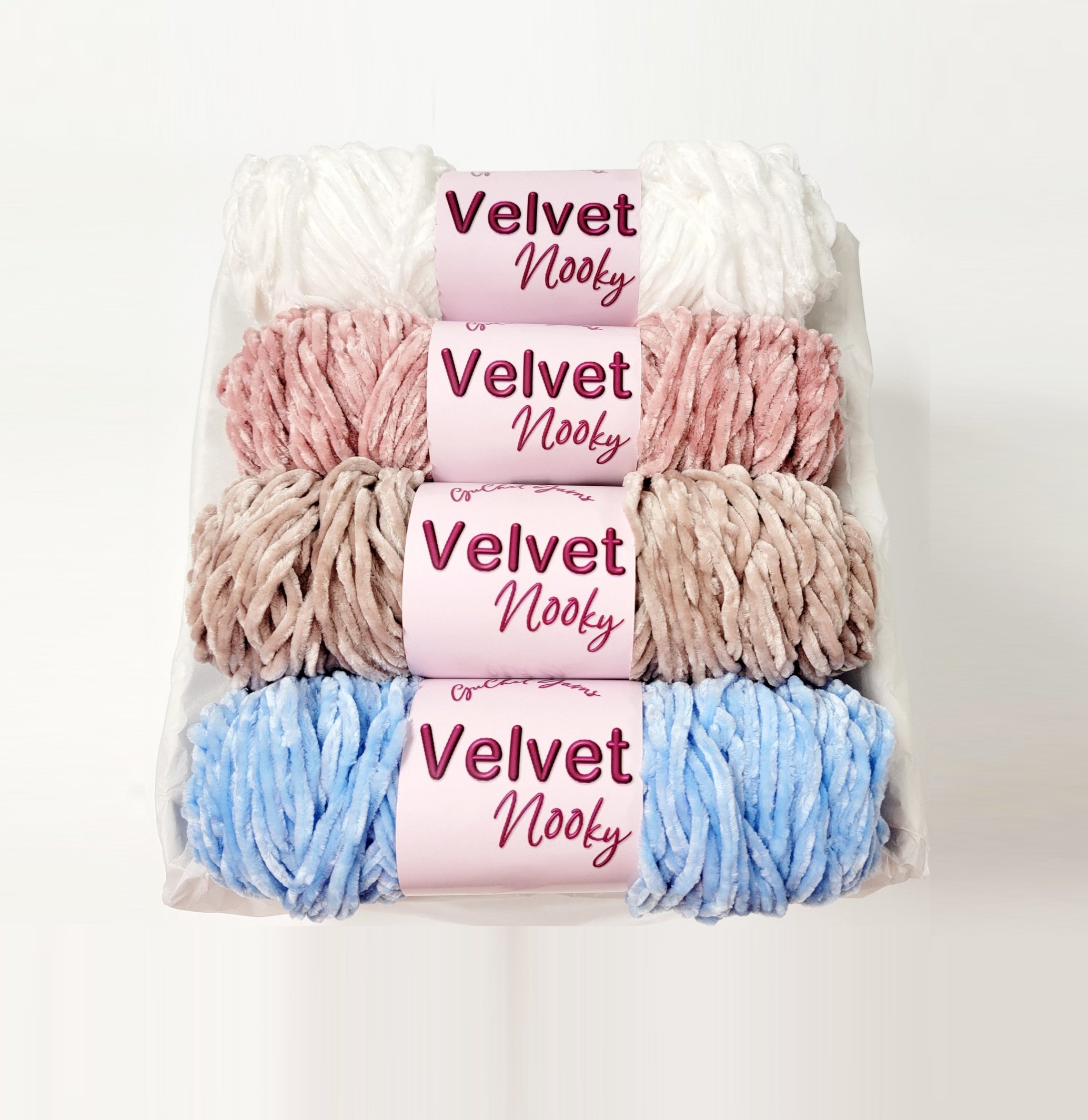 YARN PACK - VELVET - CRYSTAL
