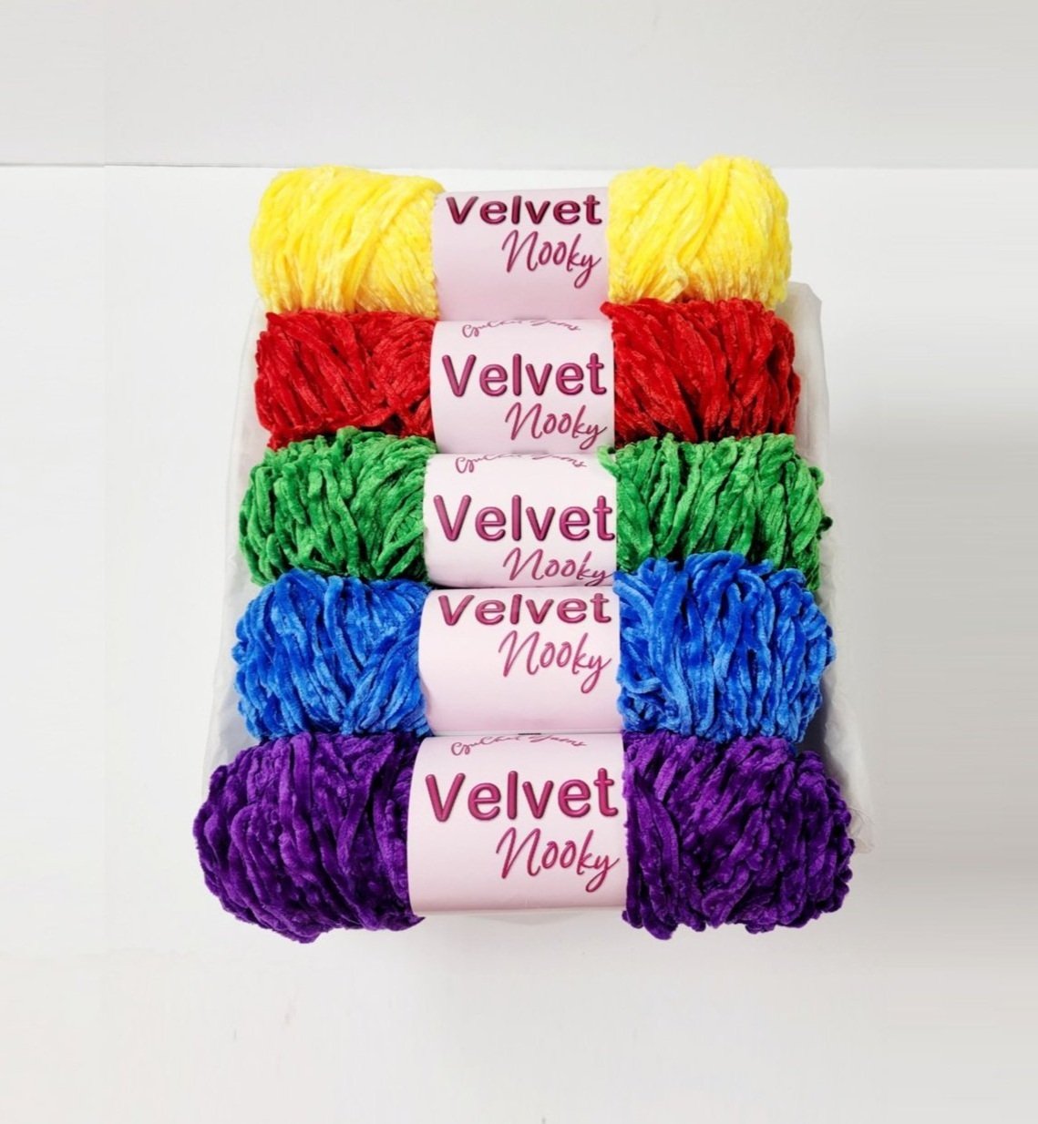 YARN PACK - VELVET - RAINBOW — GuChet.com
