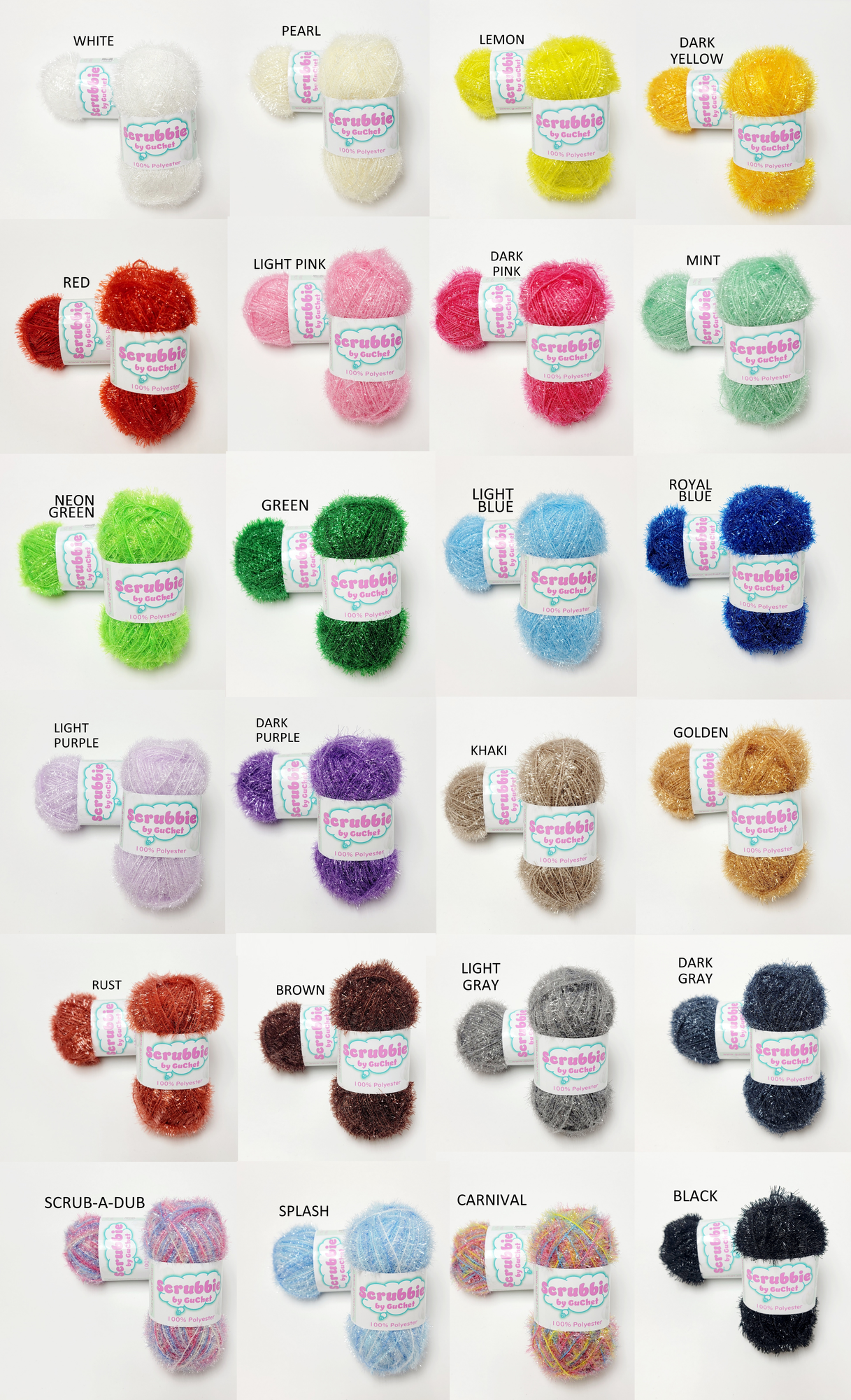 SCRUBBY YARN - "SCRUBBIE"