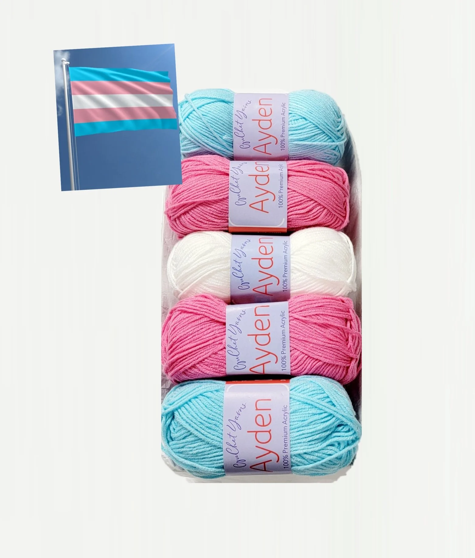 YARN PACK - PRIDE EDITION - TRANGENDER