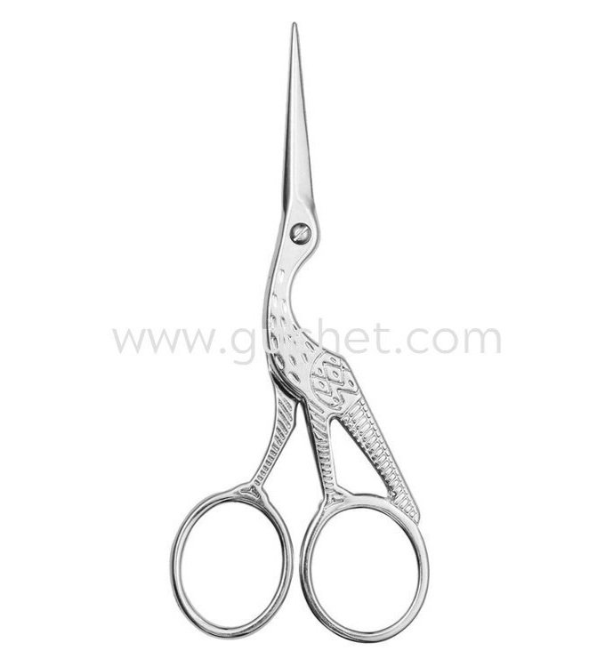 multi color scissors, sewing, bird scissors, cutting scissors, shear scissors, embroidery scissors, shears, Westcott scissors, sewing scissors, craft scissors, vintage scissors, stork scissors, (Copy)