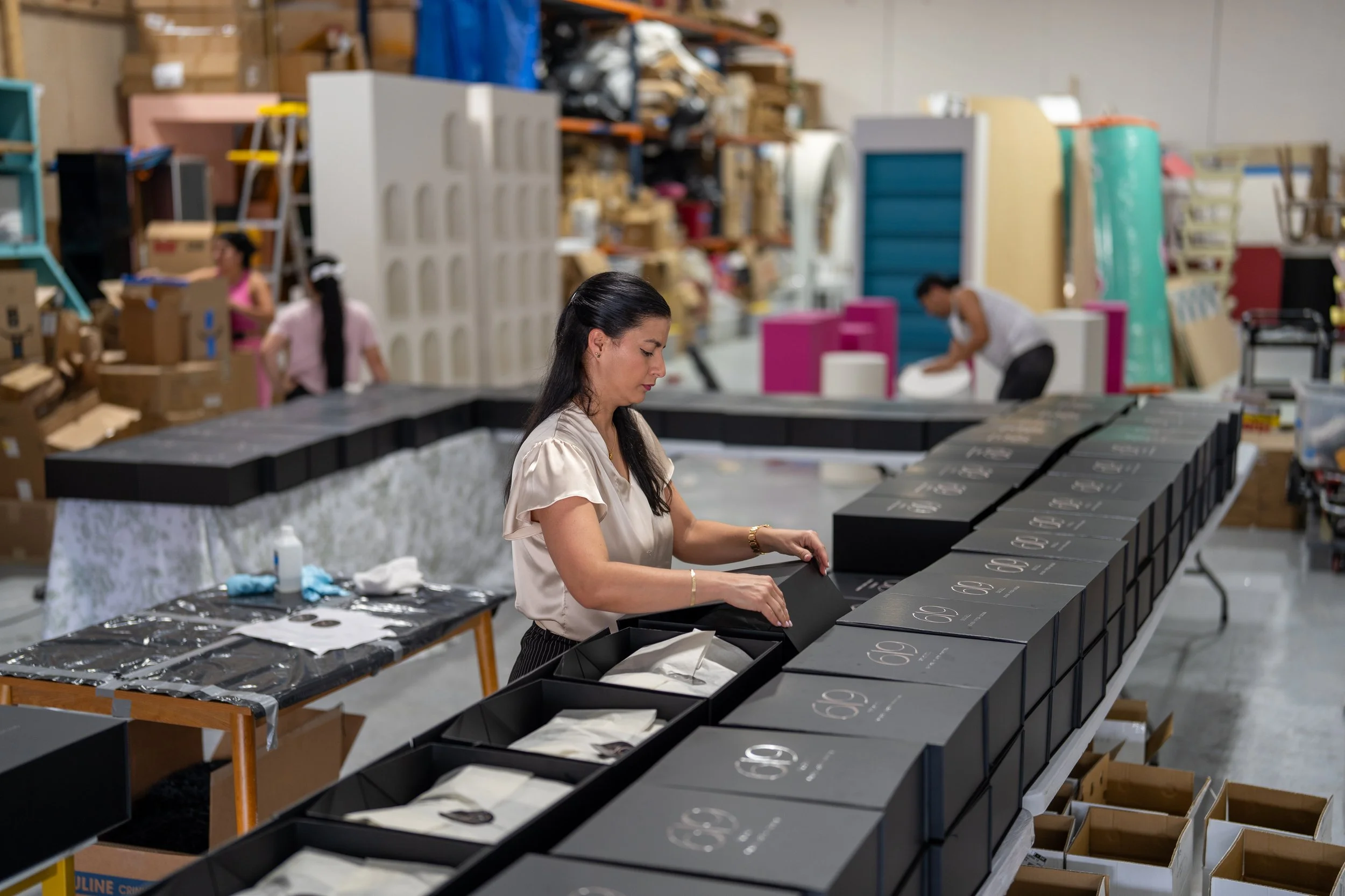 Branded Corporate Gift Box Assembly in Miami