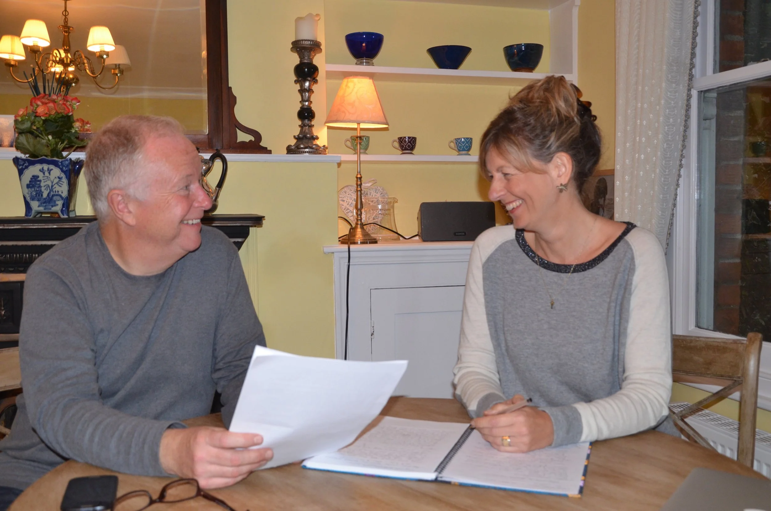 Brian and Alison have gone from pen pals to winners of the Point of Light award with their charity, From me to you.