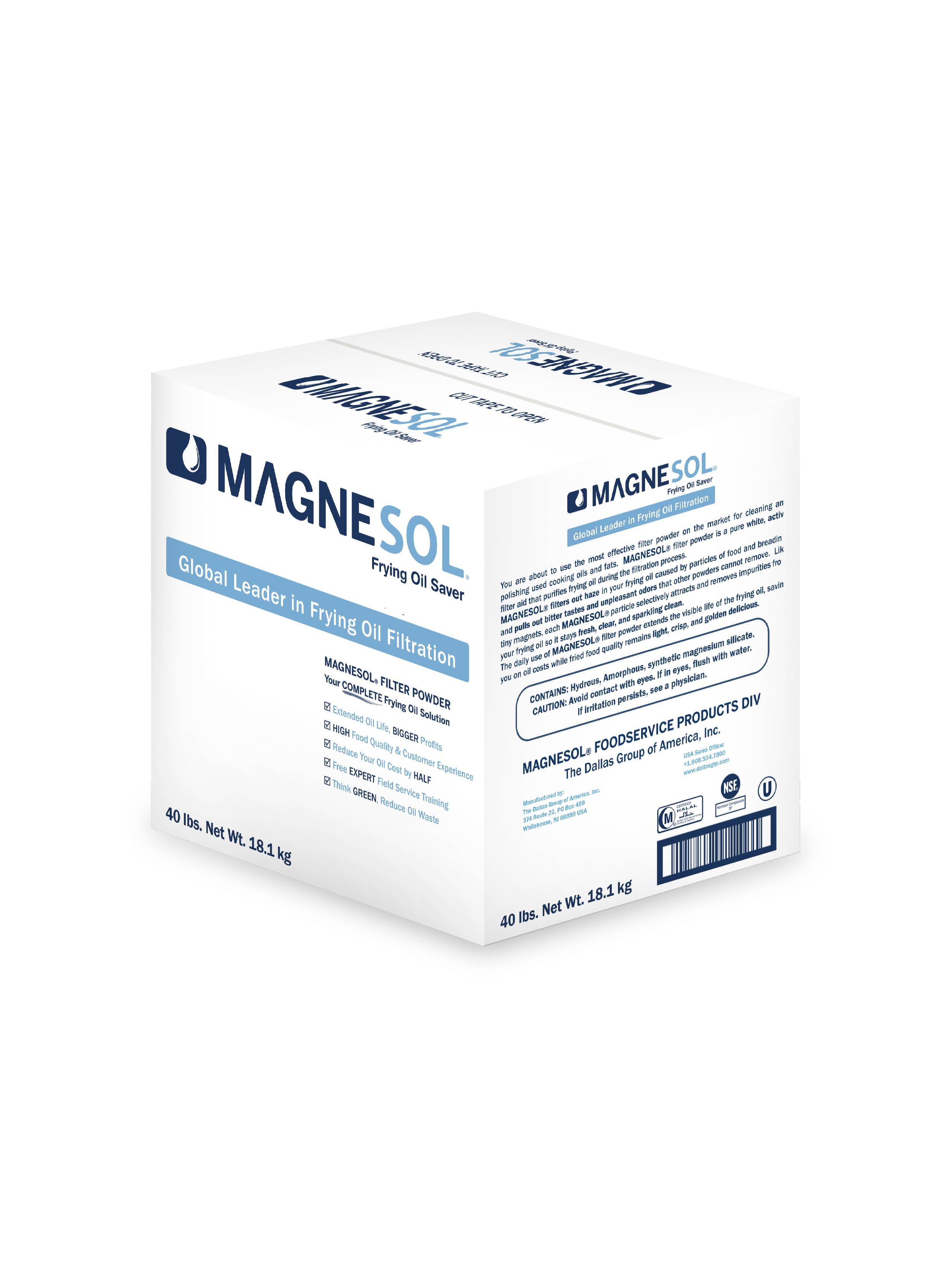 Magnesol XL Filter Powder (18kg)