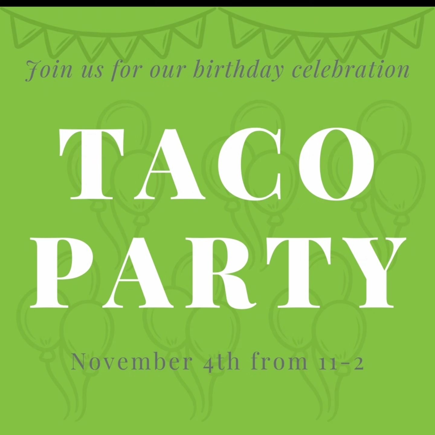 Come out and celebrate with us on Monday! 🎉