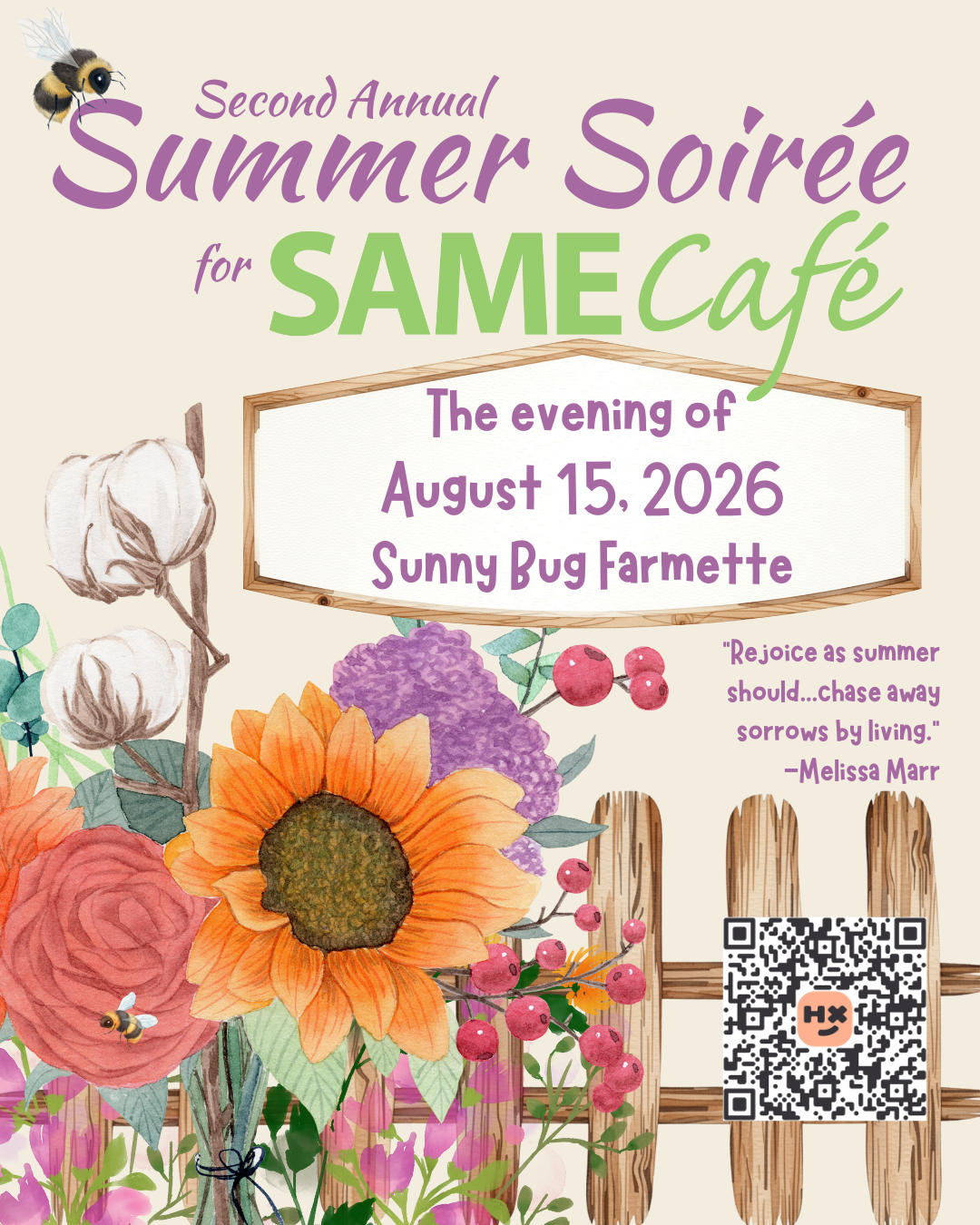 Summer Soirée for SAME Café