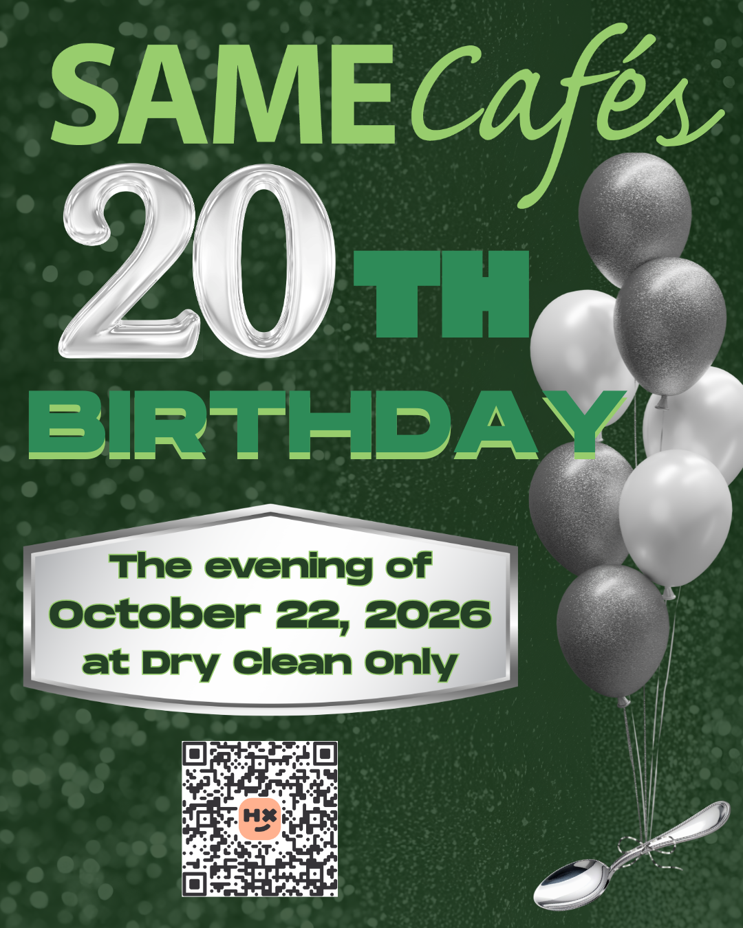 SAME Café's 20th Birthday Party