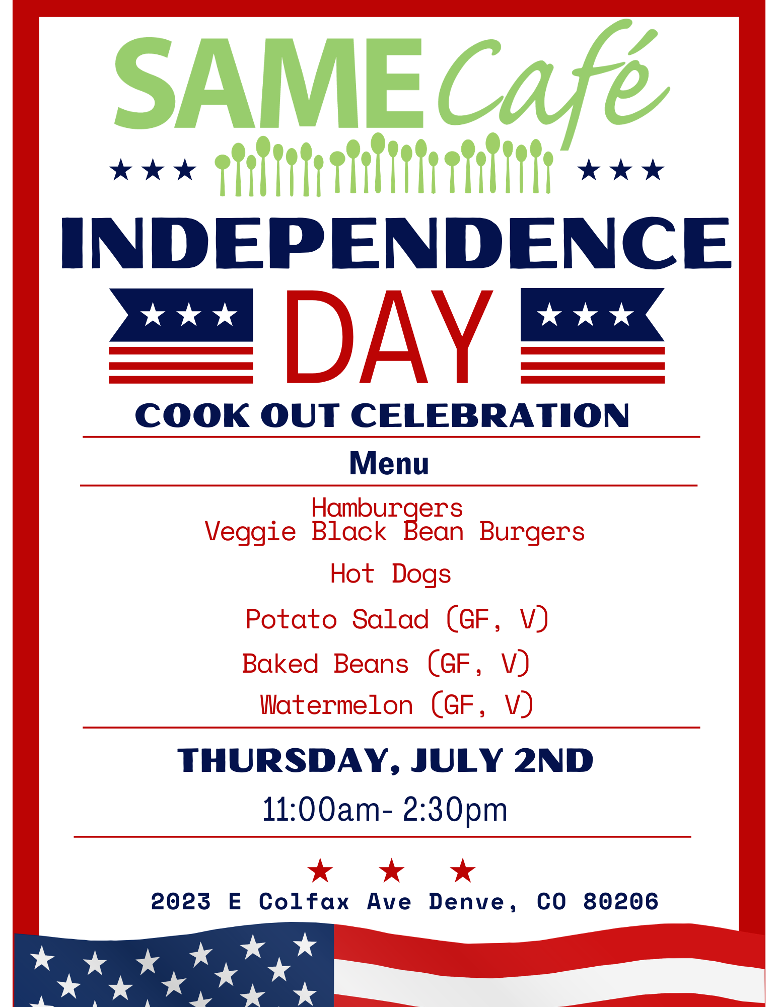 Independence Day Cook Out