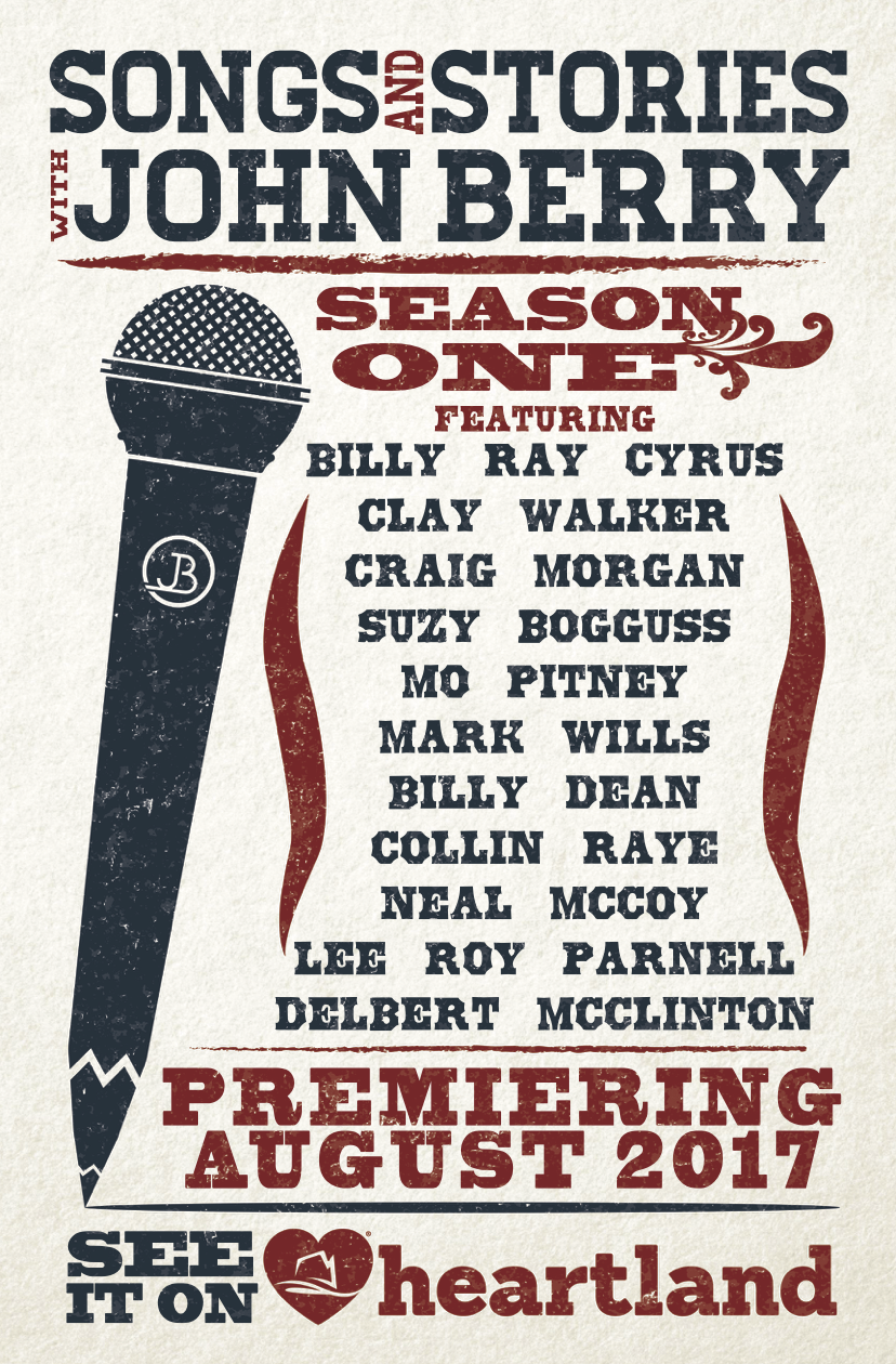 Songs & Stories Series Launch Poster (Hatch Show Print Style)
