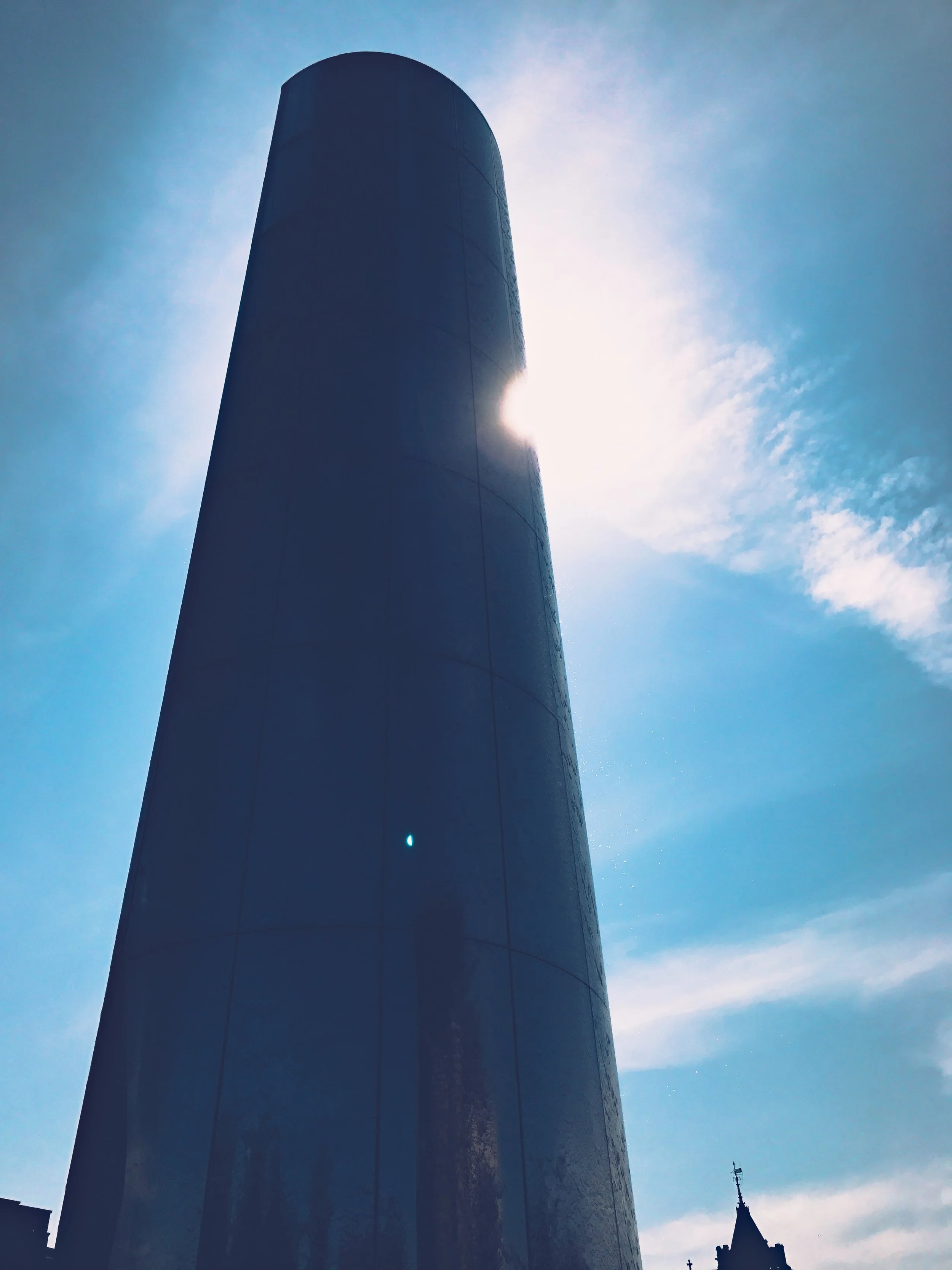 The Water Tower at Roald Dahl Pass, Cardiff, Wales, May 2017