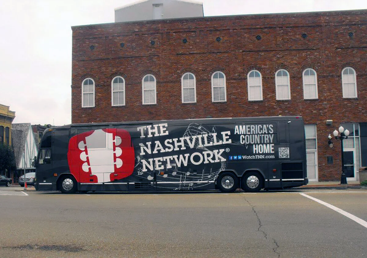 Bus Wrap for The Nashville Network