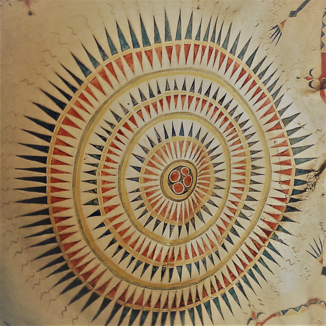 EVOLVING ART FORMS: too many traditional European crafts have ceased changing, in a misguided attempt to preserve the last vestiges of their decimated root cultures. There is much to learn from Indigenous arts, which continue to grow - as in Star Quilts modeled after the storytelling patterns once applied to Buffalo Robes.