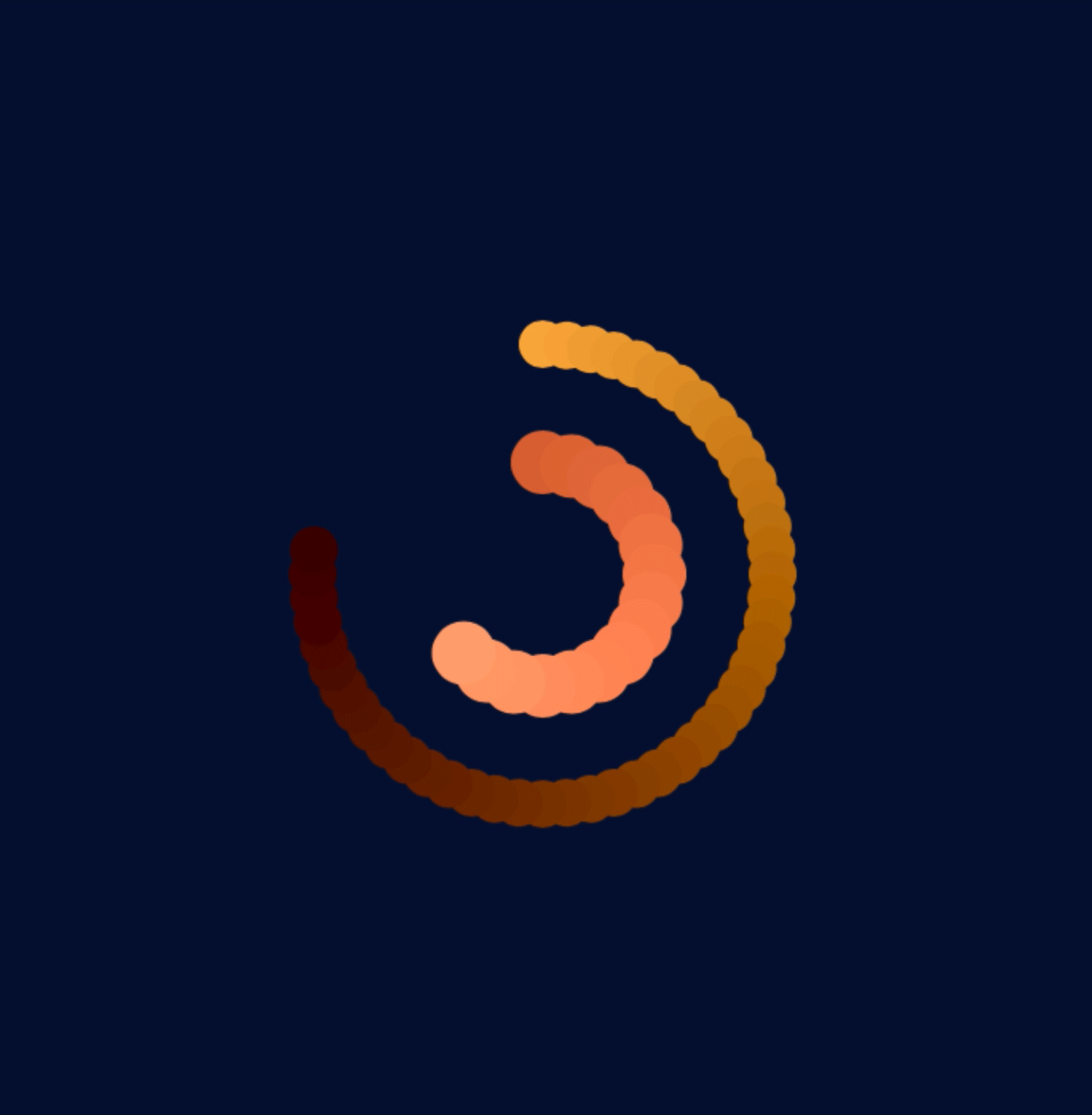 Abstract Clock at 4:53 PM