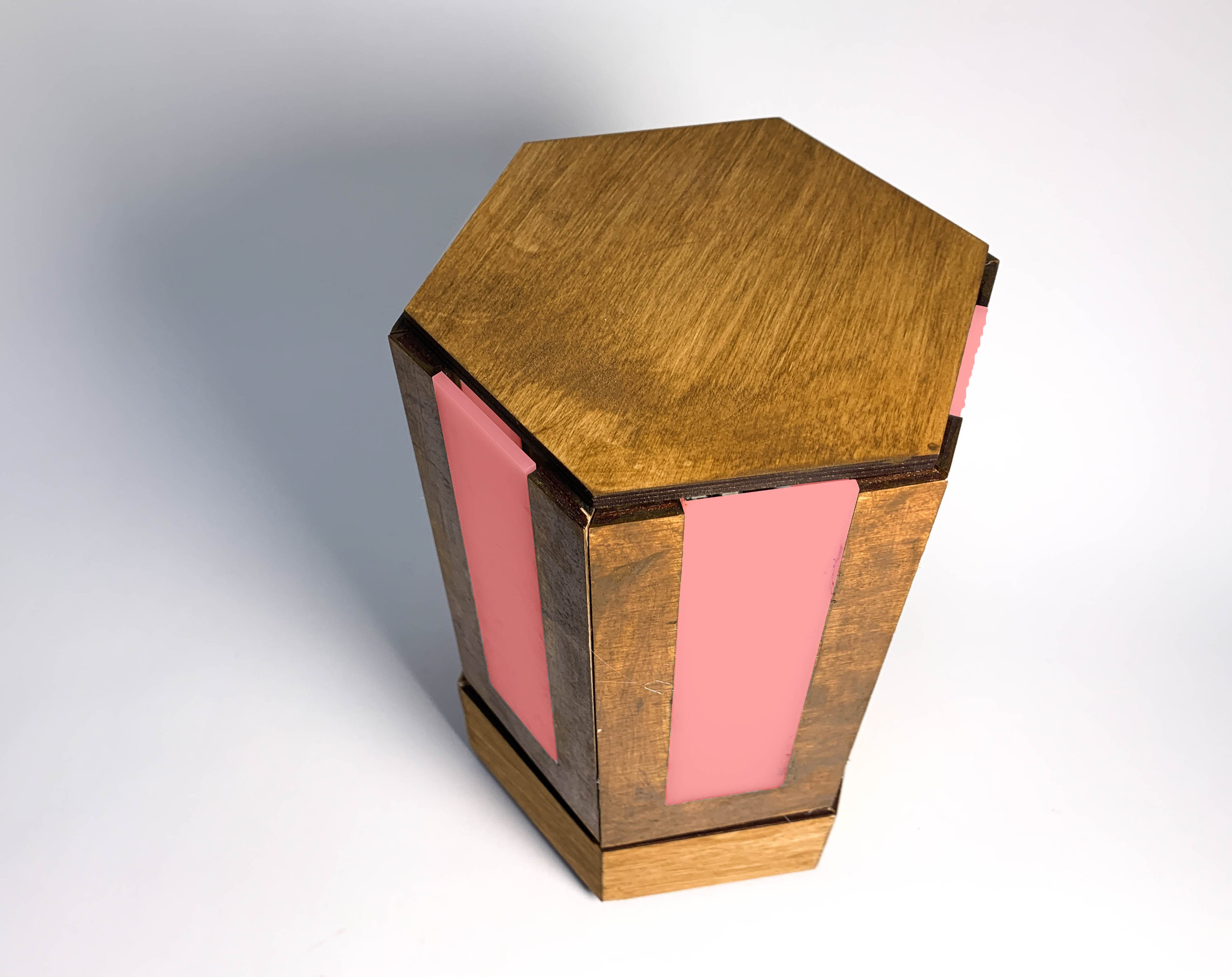 Active State: when lamp senses motion and displays the humidity level