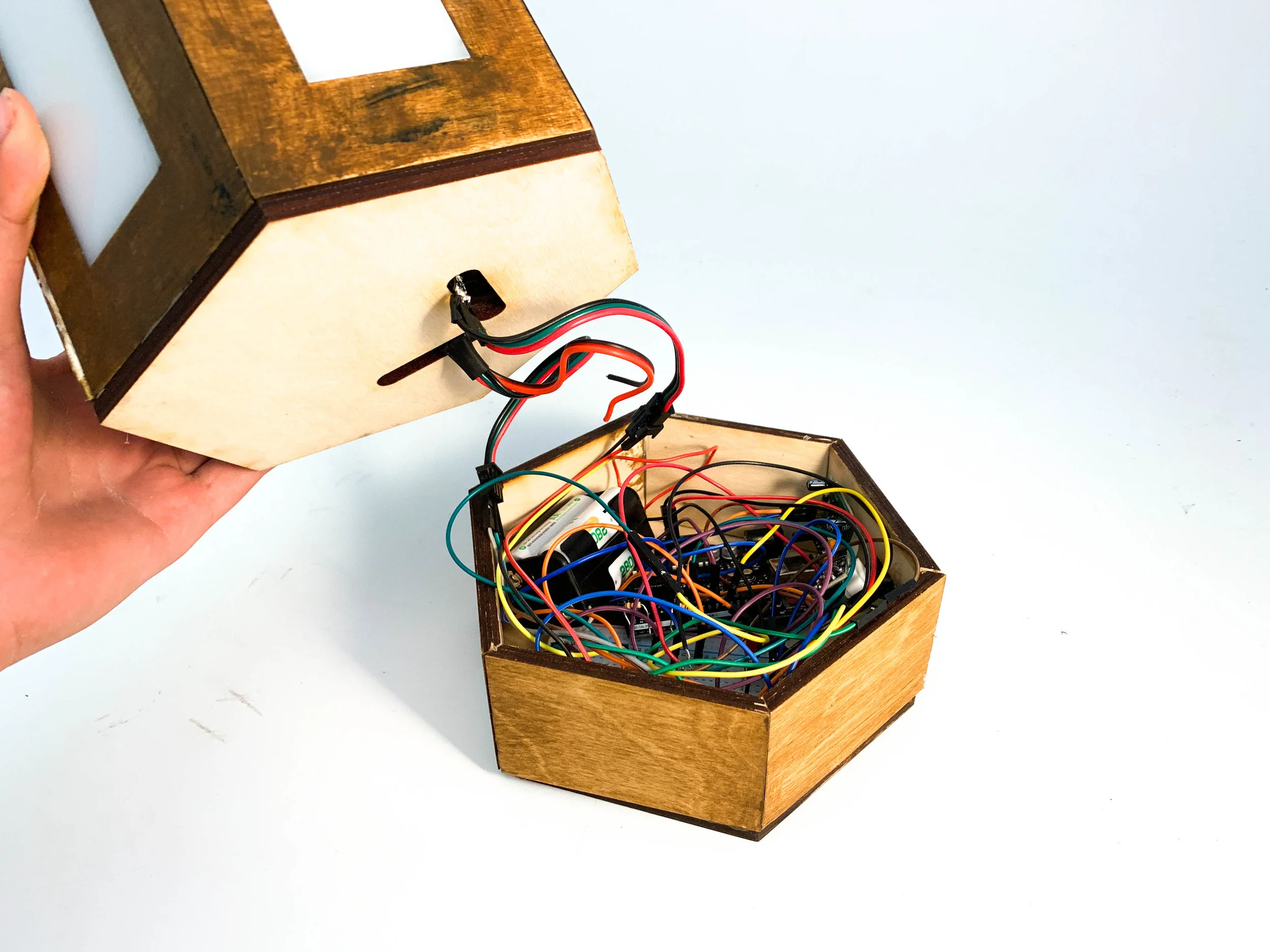 Inner Wiring of the lamp