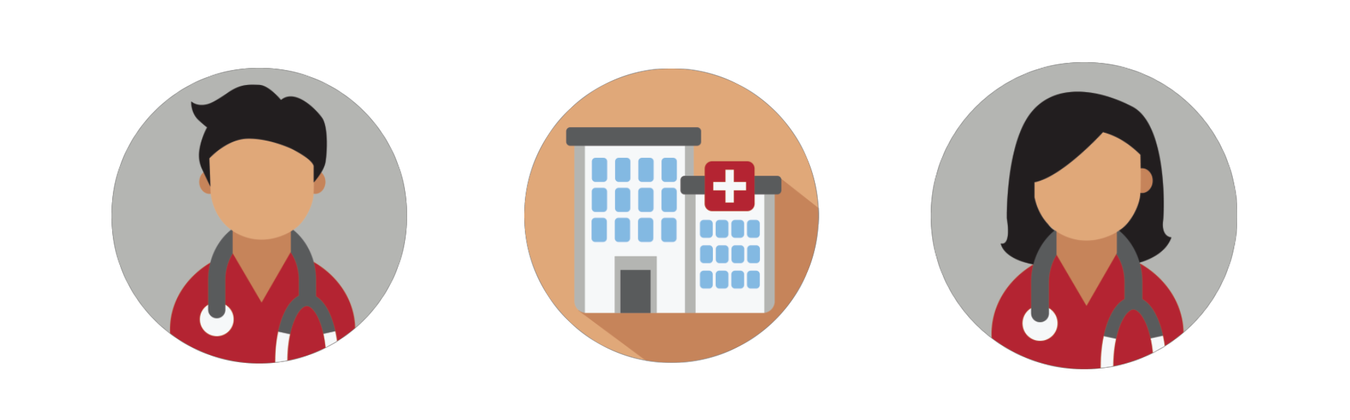 Provider Icons designed in Illustrator
