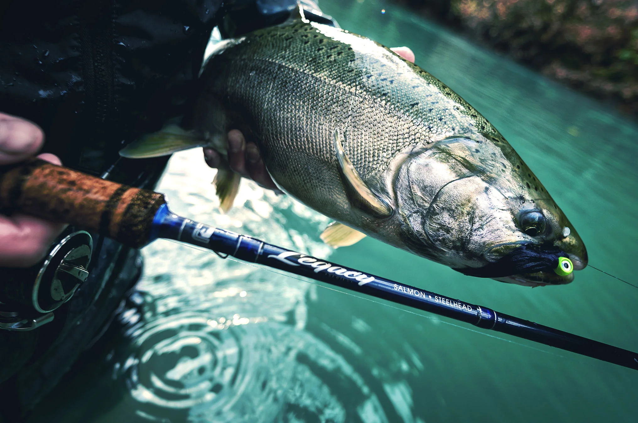 luhr jensen legacy mooching rod