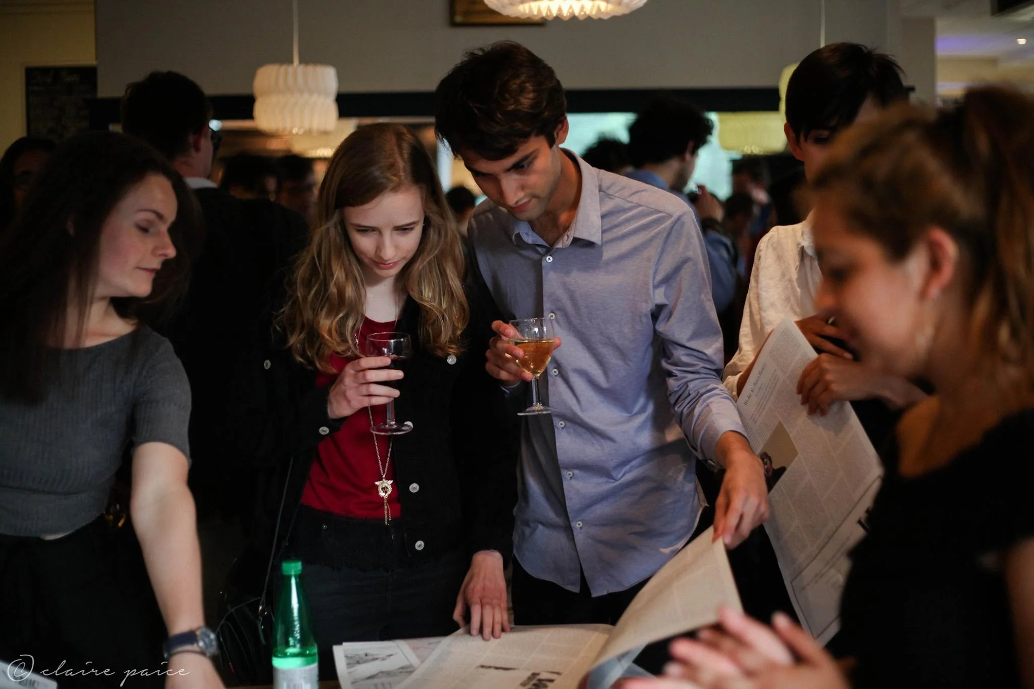 Launch of the first issue of the Oxford Review of Books, Photo: Claire Paice