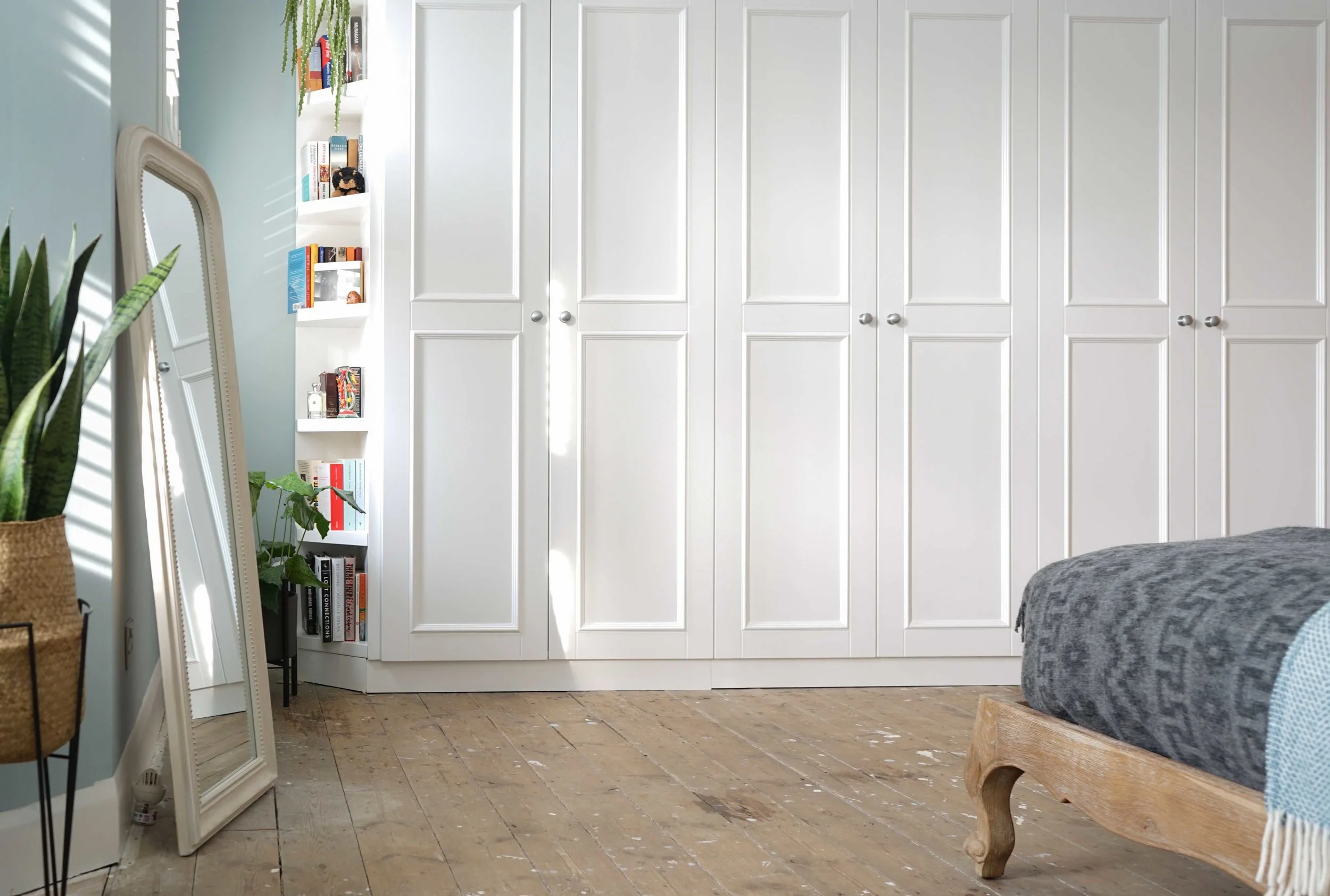Classic Shaker Style Wardrobe L Bespoke Furniture Made In London