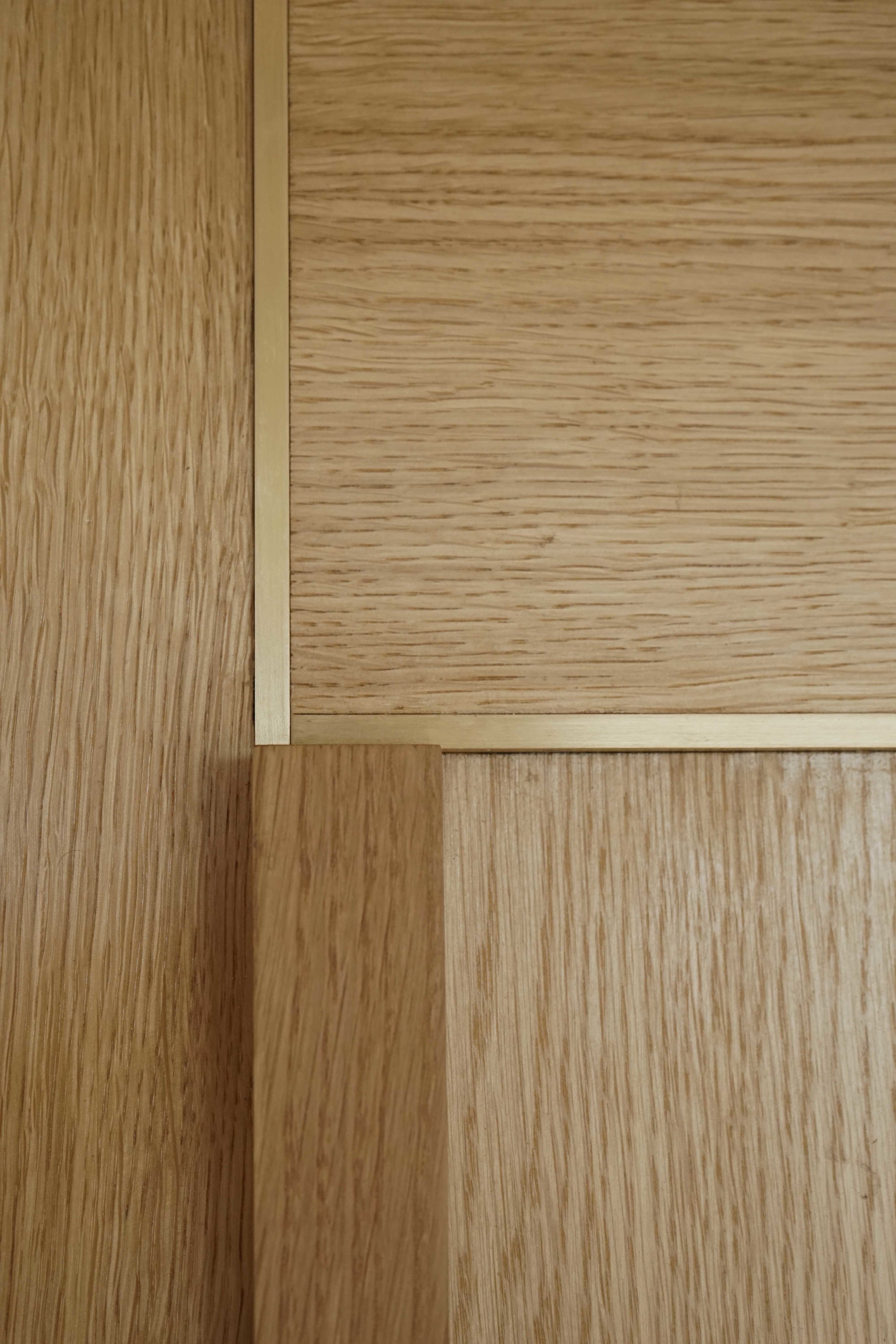 Oak Veneer Wardrobe L Bespoke Cabinets Pure View Carpentry