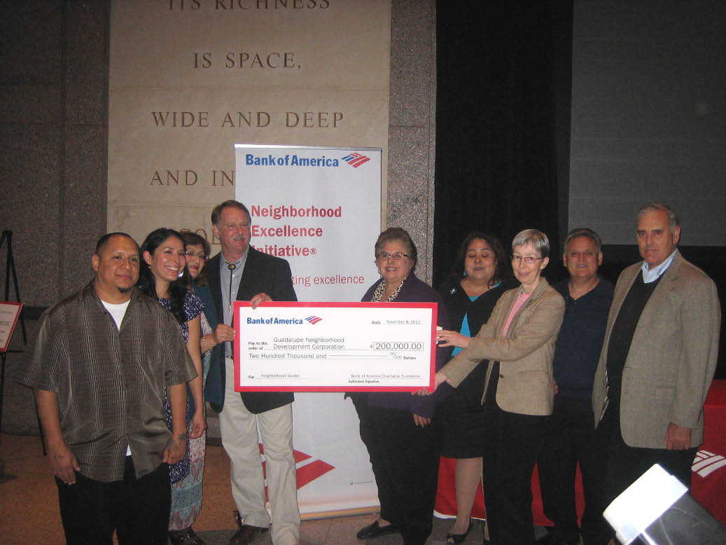 GNDC wins a Bank of America Neighborhood Builder grant!