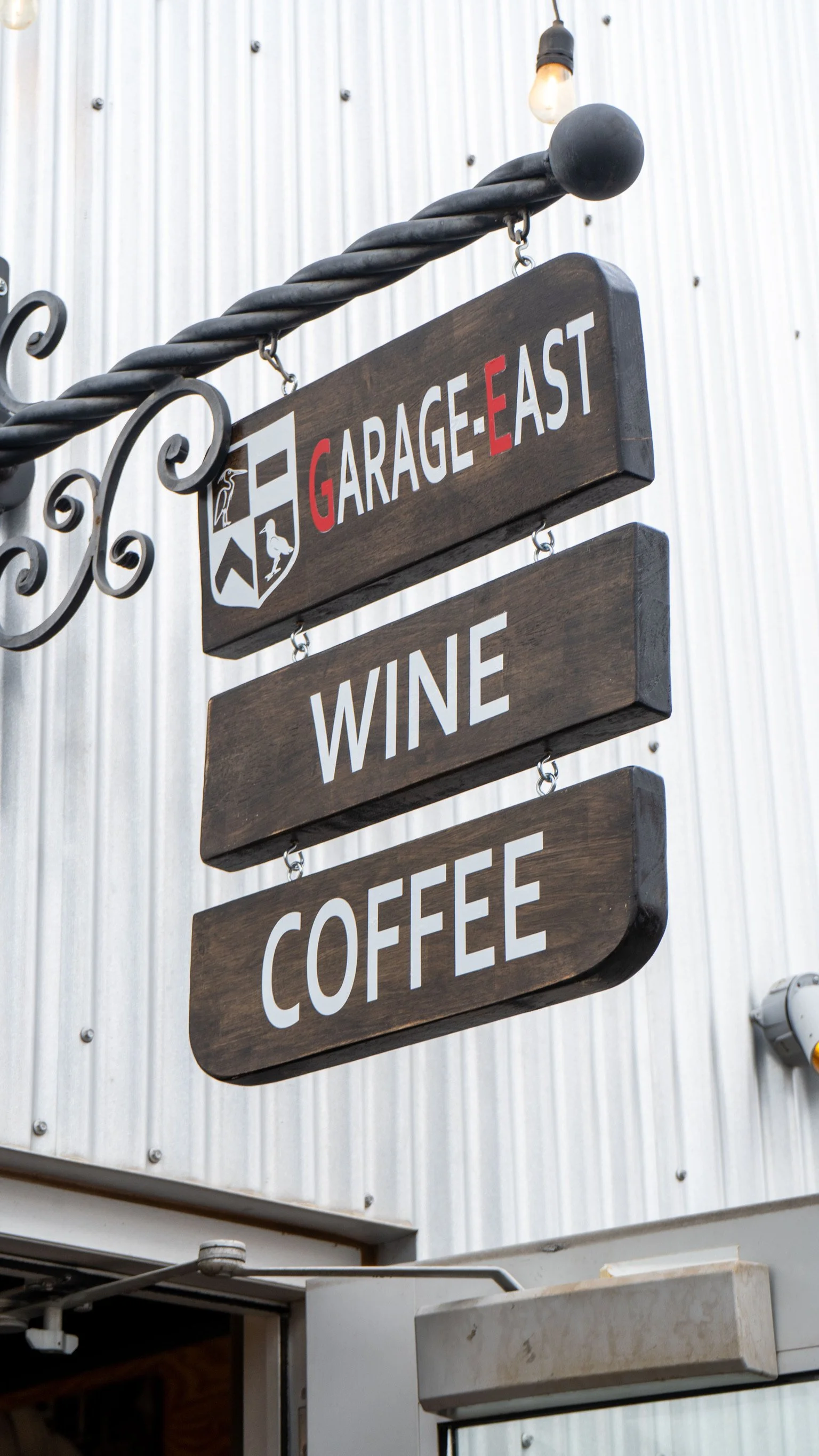 Open for wine and coffee