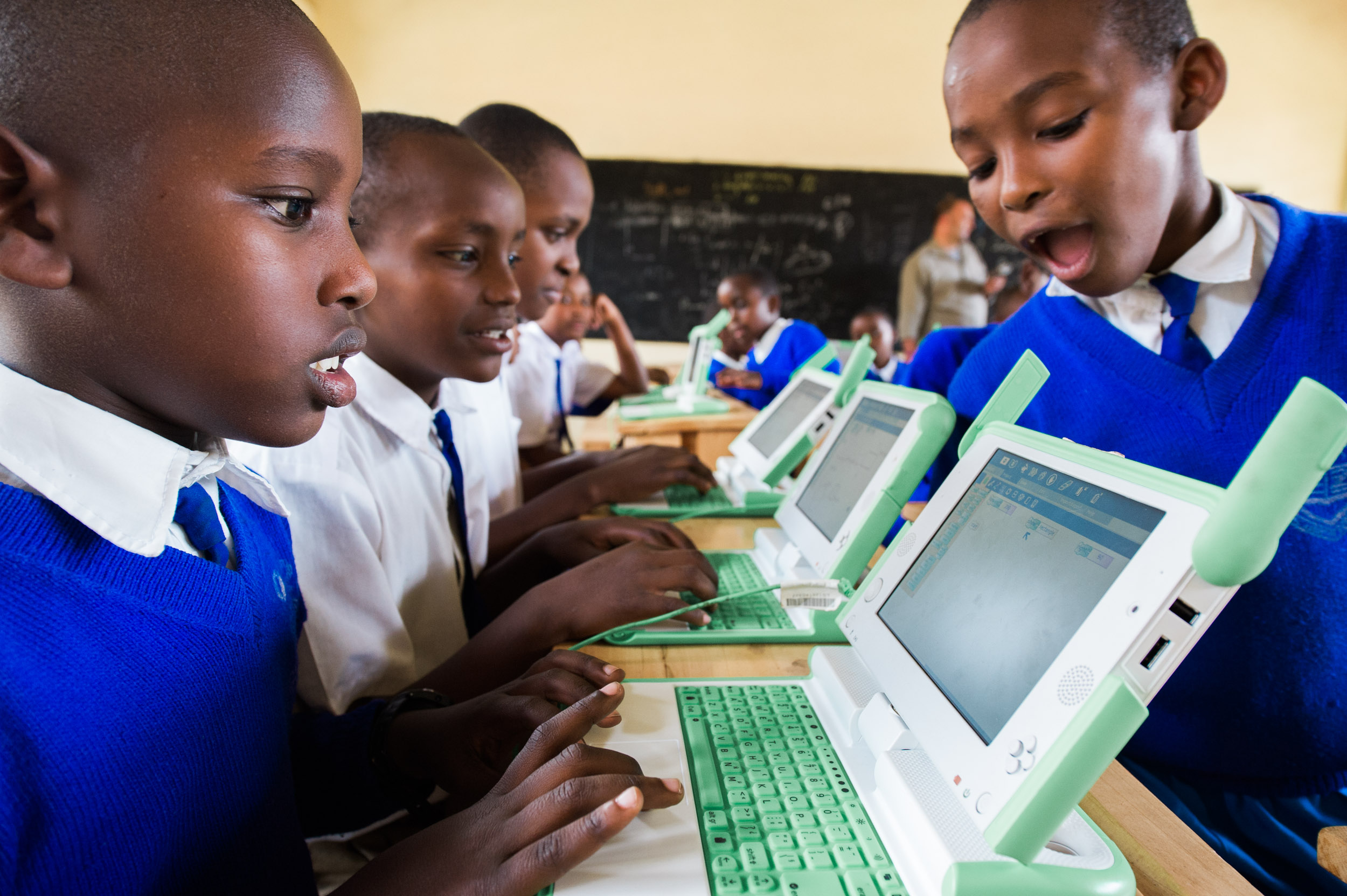  The country's "One Laptop Per Child" program rolled out in 2010 with the goal of giving every Rwandan child a computer. 