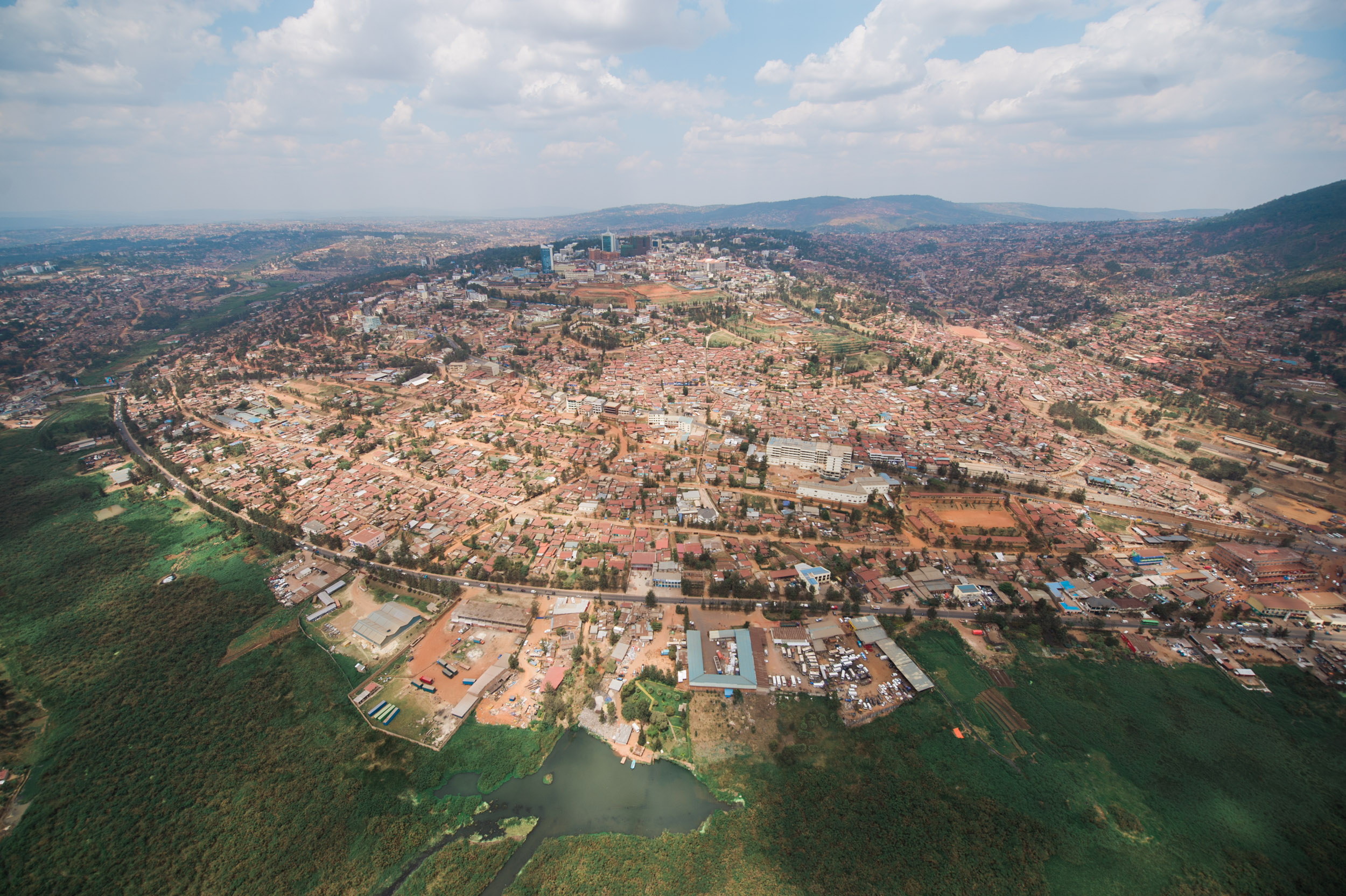  Kigali, the capital of Rwanda. 