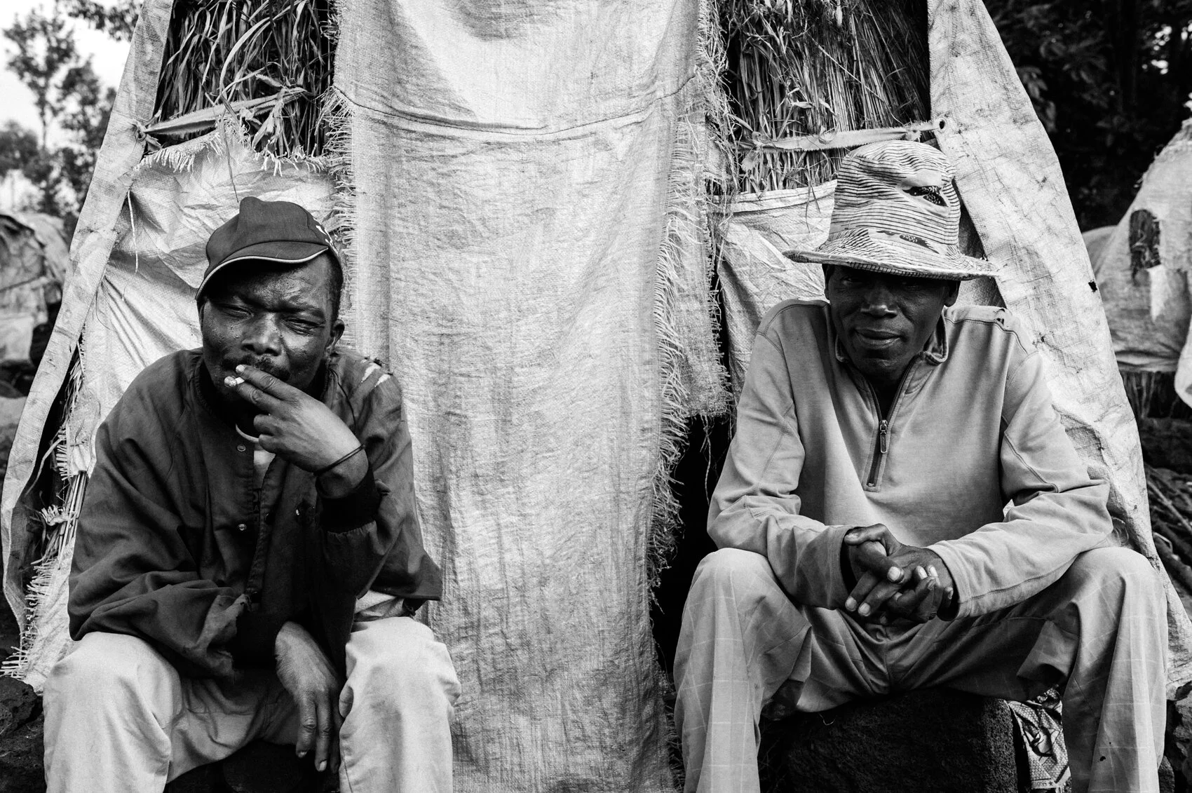  Refugees displaced by the M23 Rebellion in eastern DRC, November 2012. 
