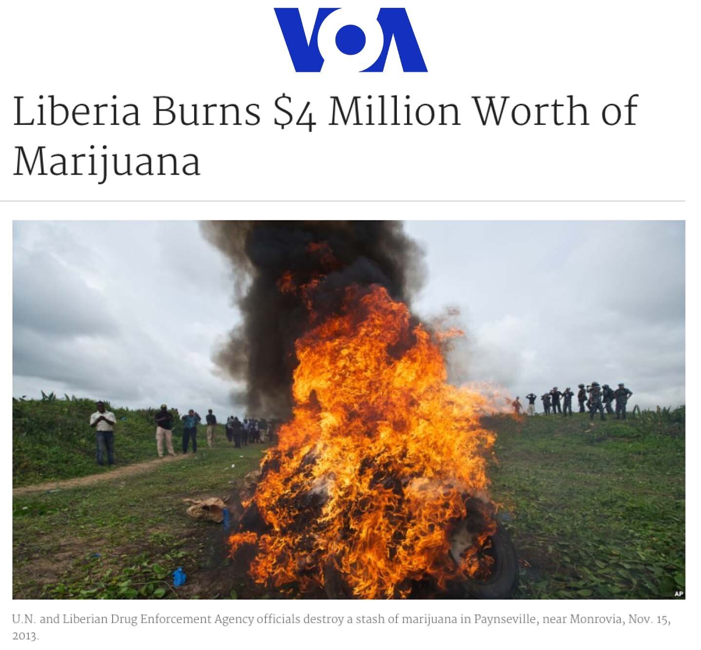 Tearsheet_Mark Darrough_VOA_Liberia marijuana burning.jpeg